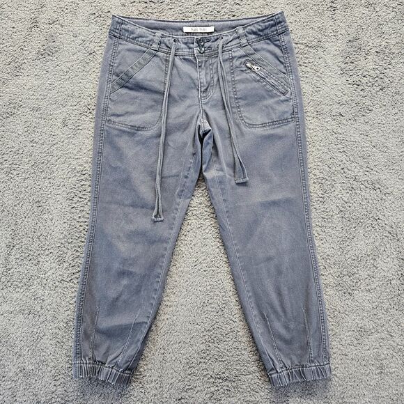 Hei Hei Jogger Pants Womens Size 4 Gray‎ Drawstring Waist - Picture 1 of 9